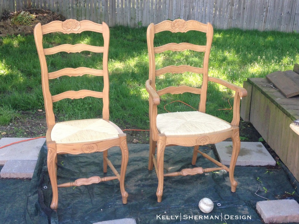 Dining Chair makeover before KSD